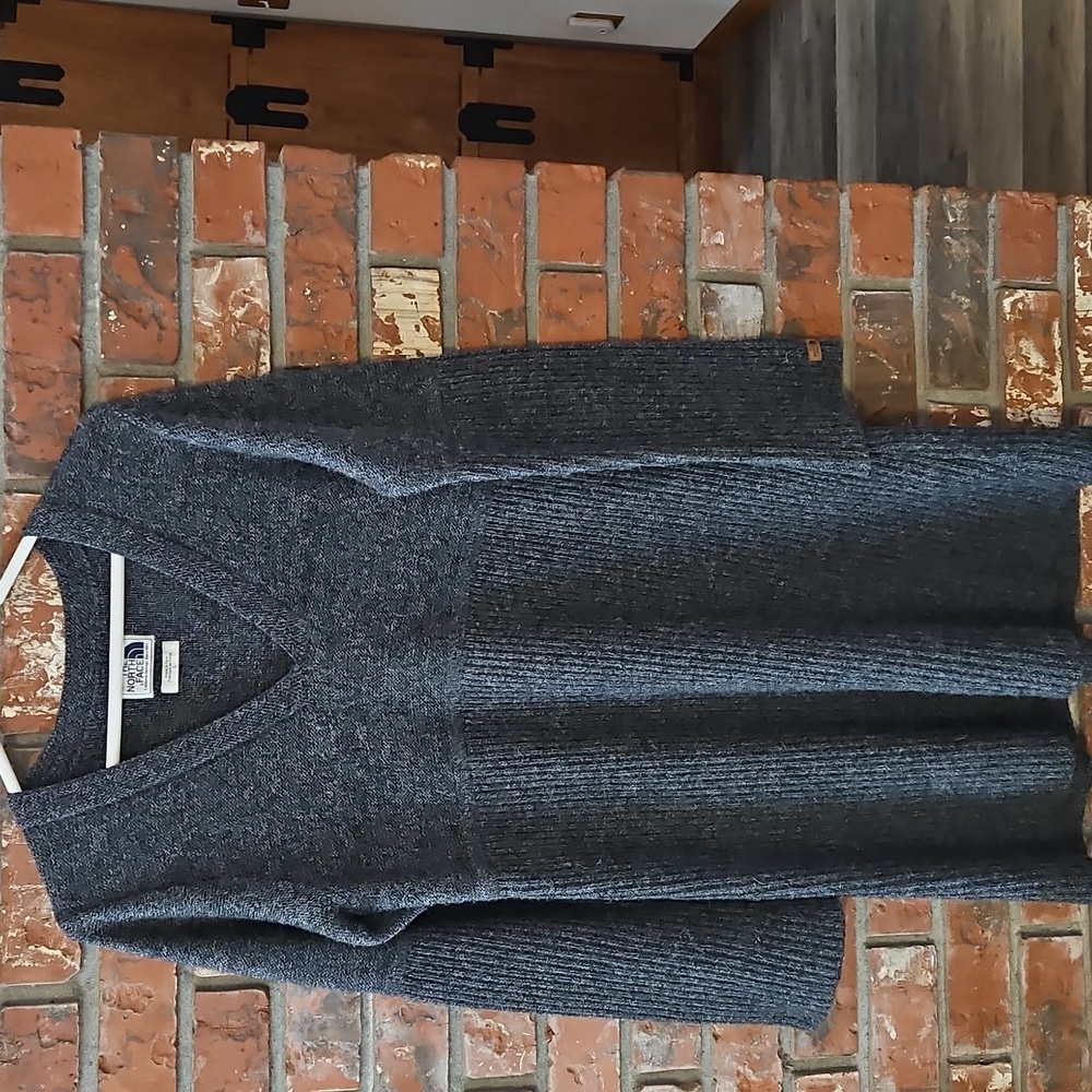 The North Face V Neck Alpaca Blend sweater dress Women's Large